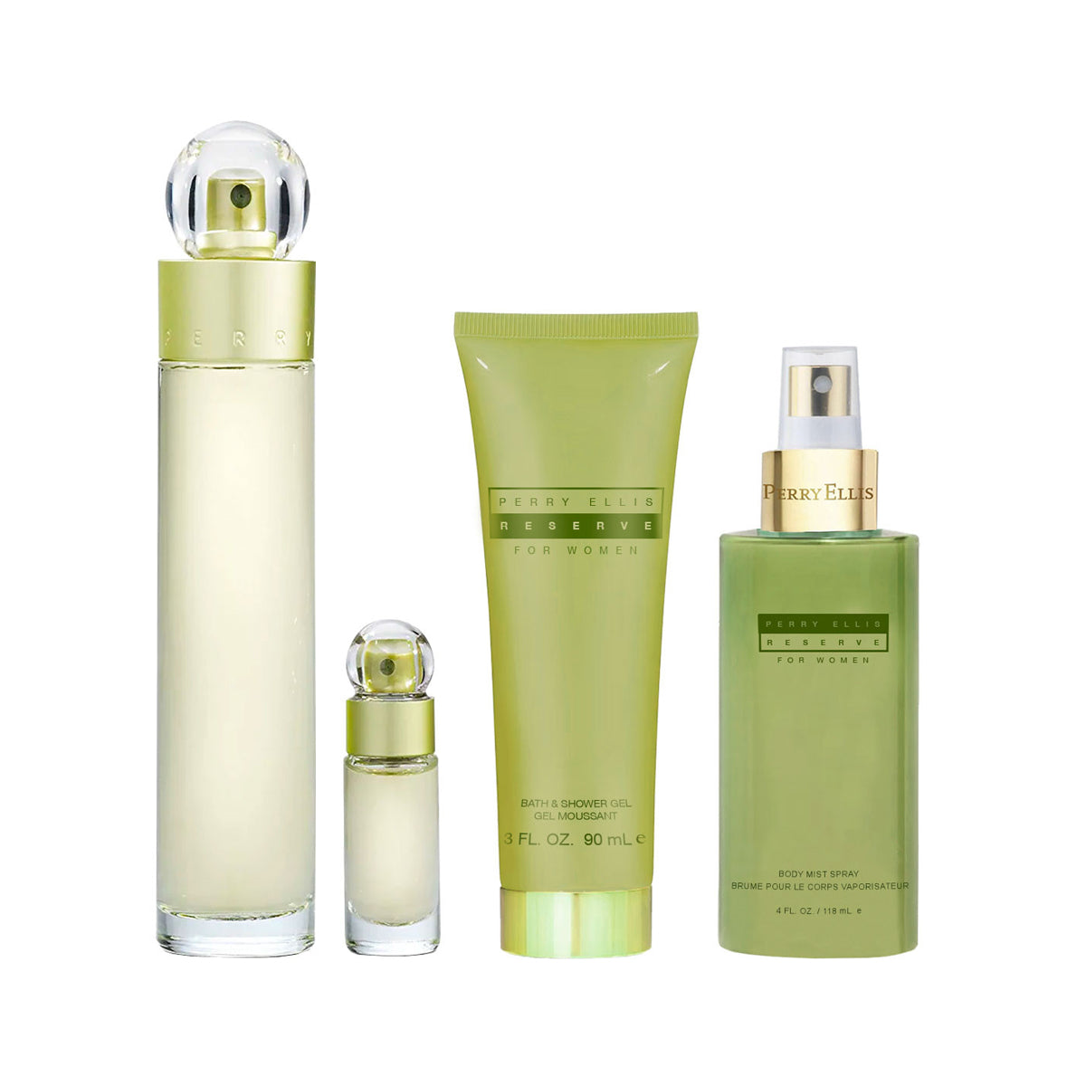 Reserve PERRY ELLIS EDT Estuche 4 PCS ♀ - 100 ml