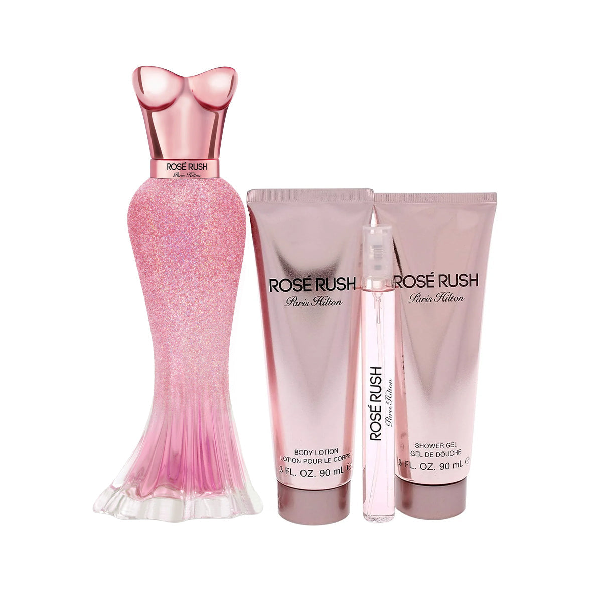 Rosé Rush PARIS HILTON EDP Estuche 4 PCS ♀ - 100 ml