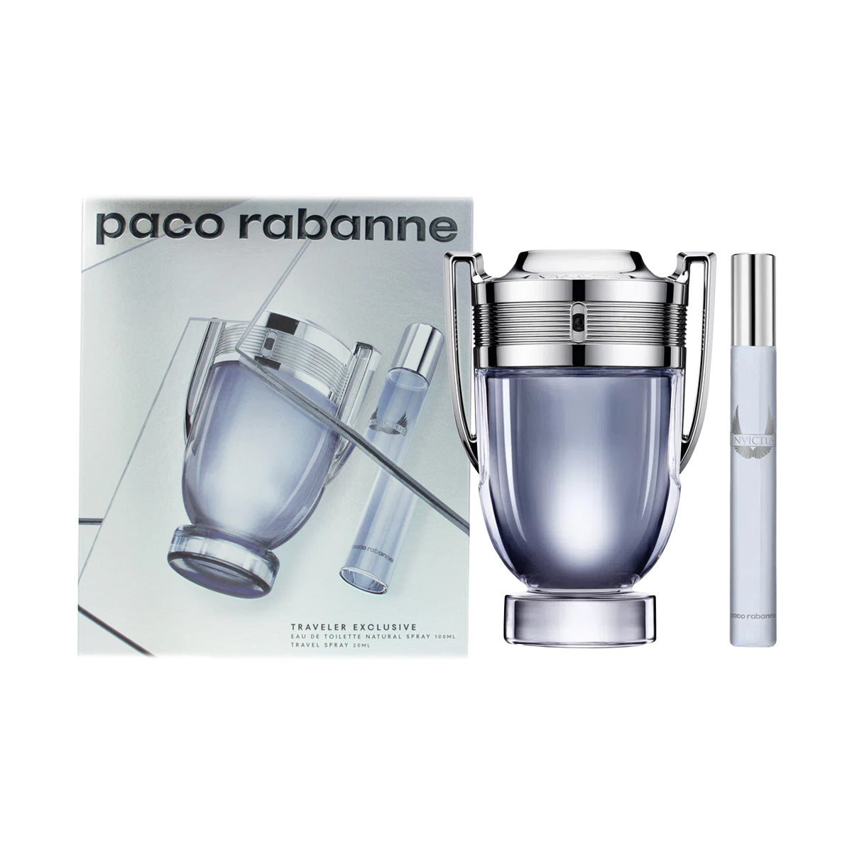 Invictus PACO RABANNE  EDT Estuche 2 PCS ♂ - 100 ml