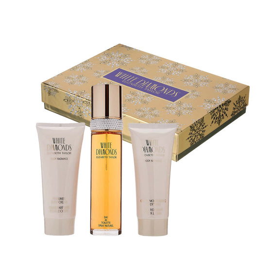 White Diamonds ELIZABETH TAYLOR  Estuche 3 PCS ♀ - 100 ml