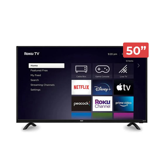 Pantalla RCA LED Smart 4K Roku integrado- 50″
