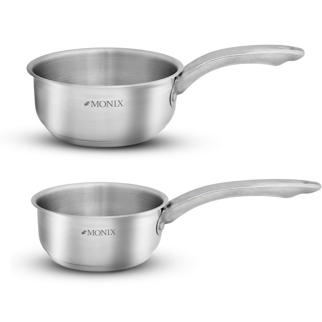 Juego de Ollas Monix Acero inoxidable Steel Master -7 pzs