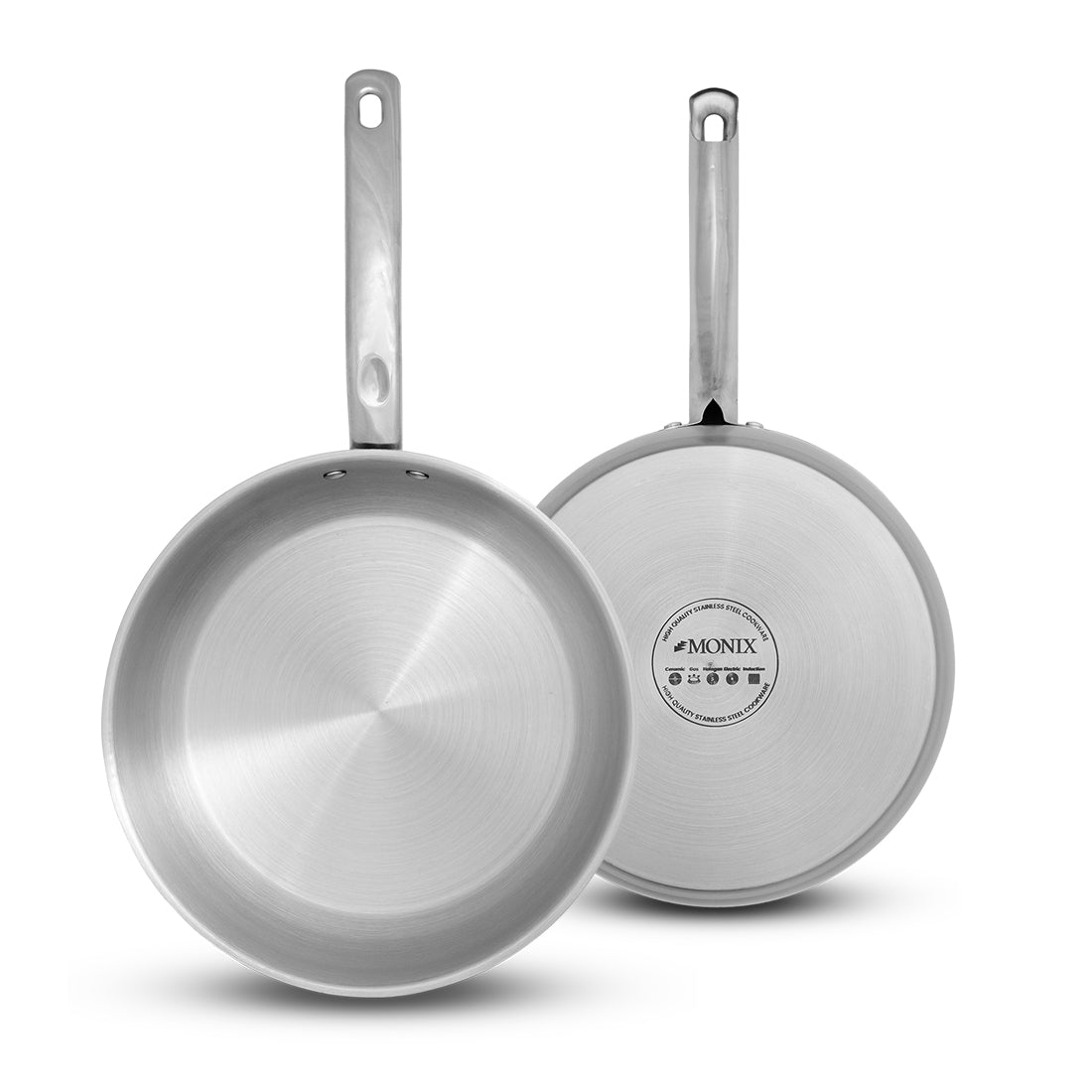 Juego de Ollas Monix Acero inoxidable Steel Master -7 pzs