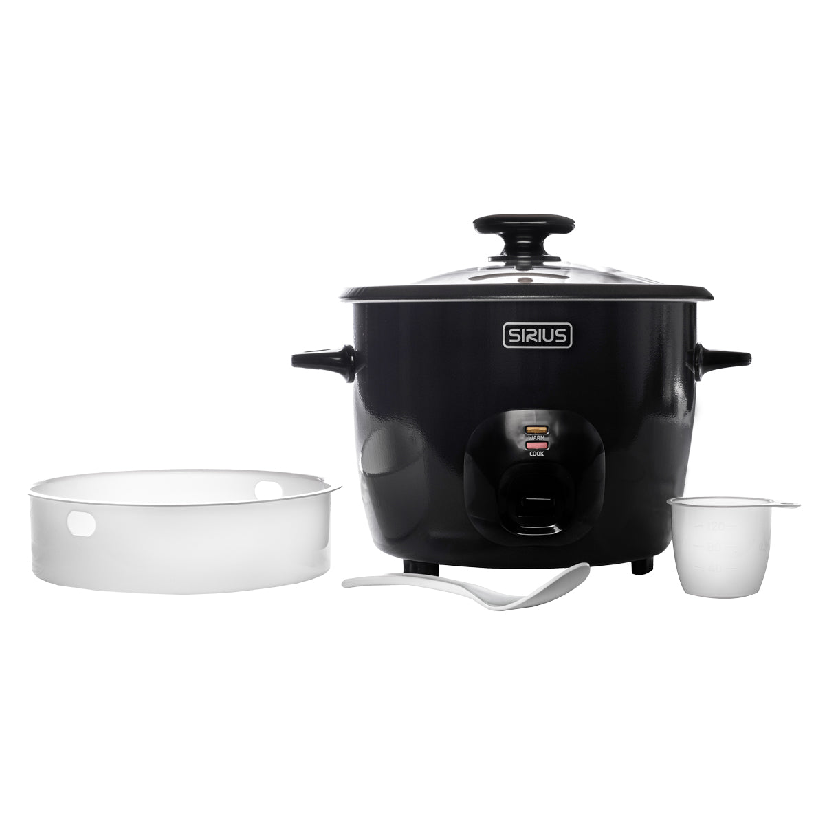 Olla arrocera Sirius Antiadherente Negra– 10 Tz