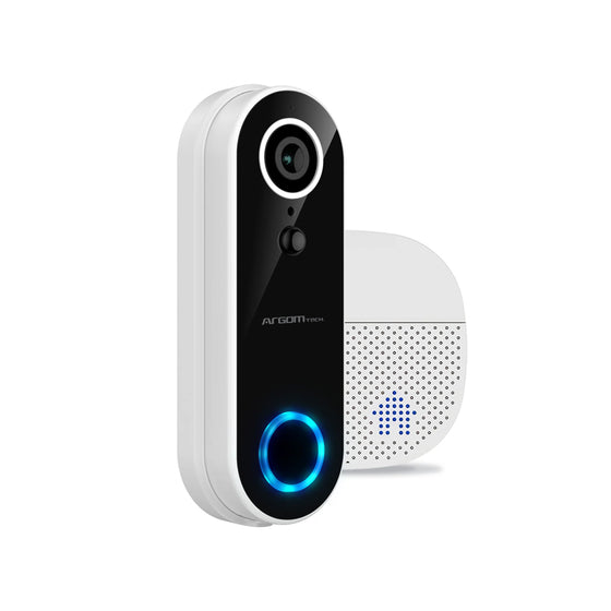 Camara Inteligente y Timbre Argom  WiFi Batería FHD - 1080p