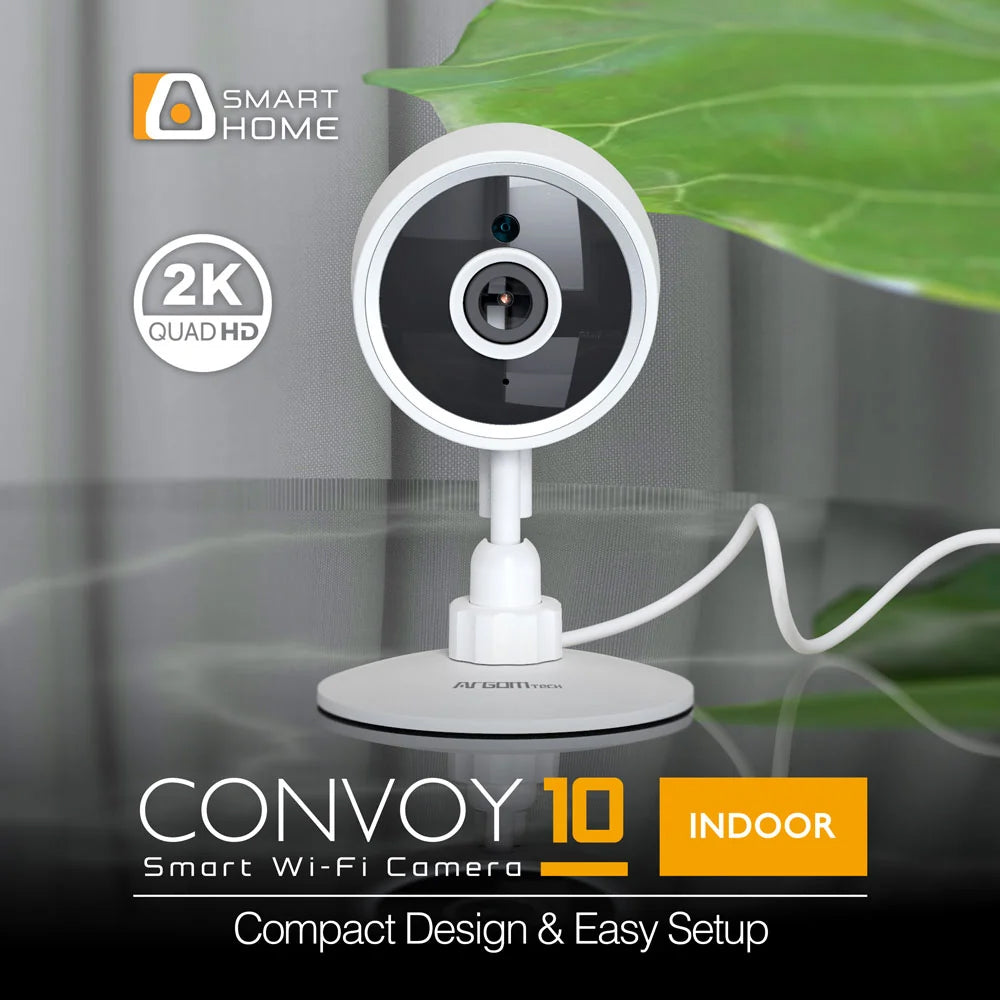 Camara Inteligente Argom QHD WiFi  Interiores - 2K