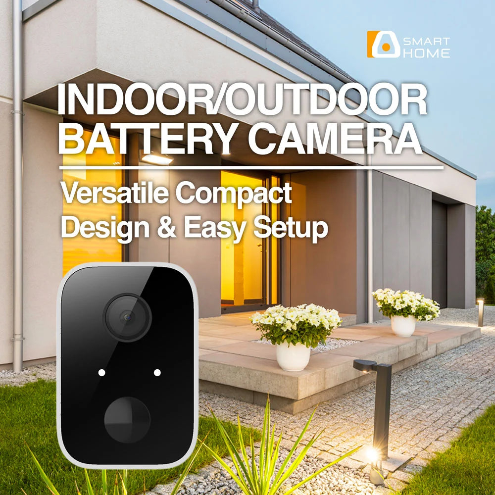 Camara Inteligente Argom  WiFi Batería  Interiores y Exteriores - 1080p