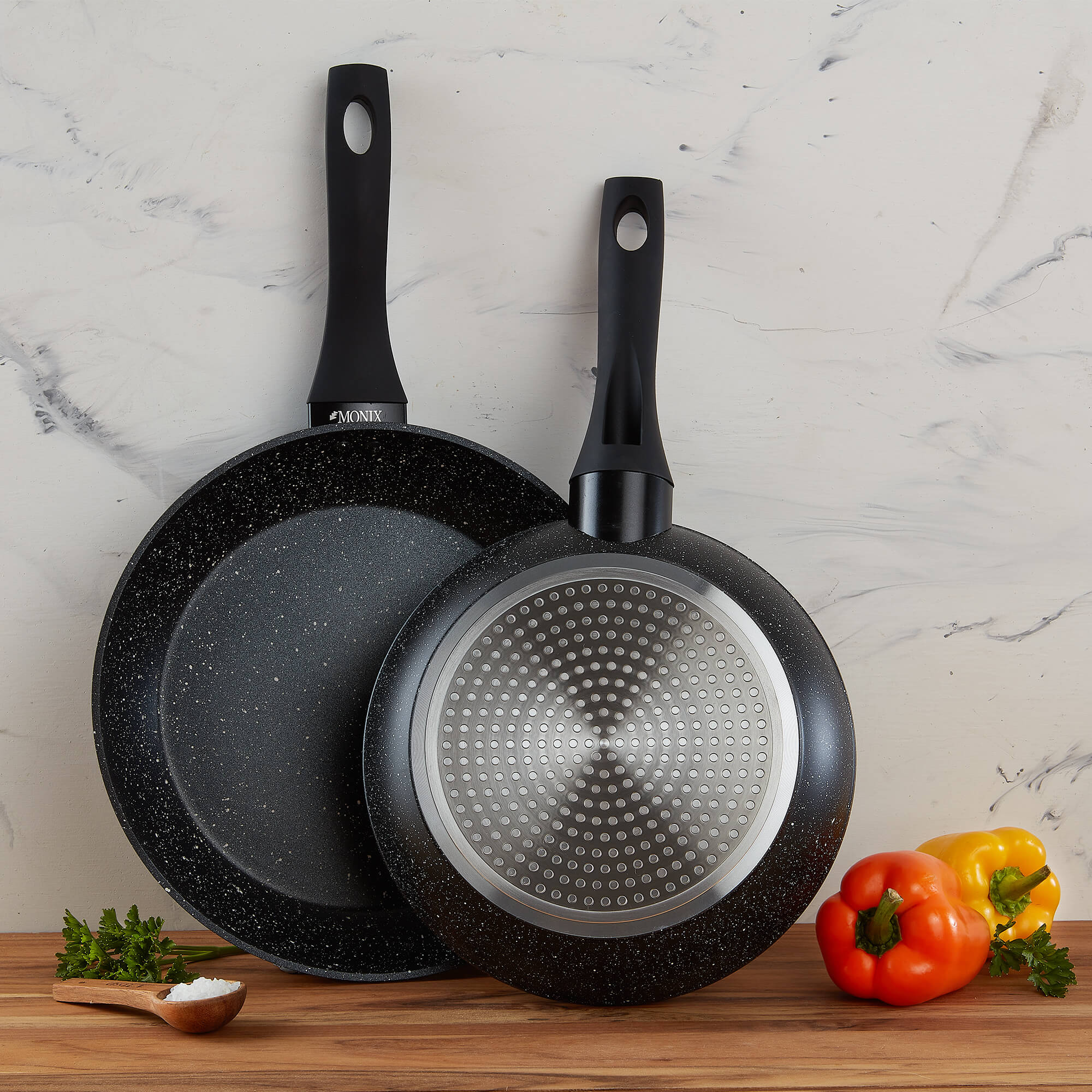 Sartén  Monix Mármol Negro - 20cm