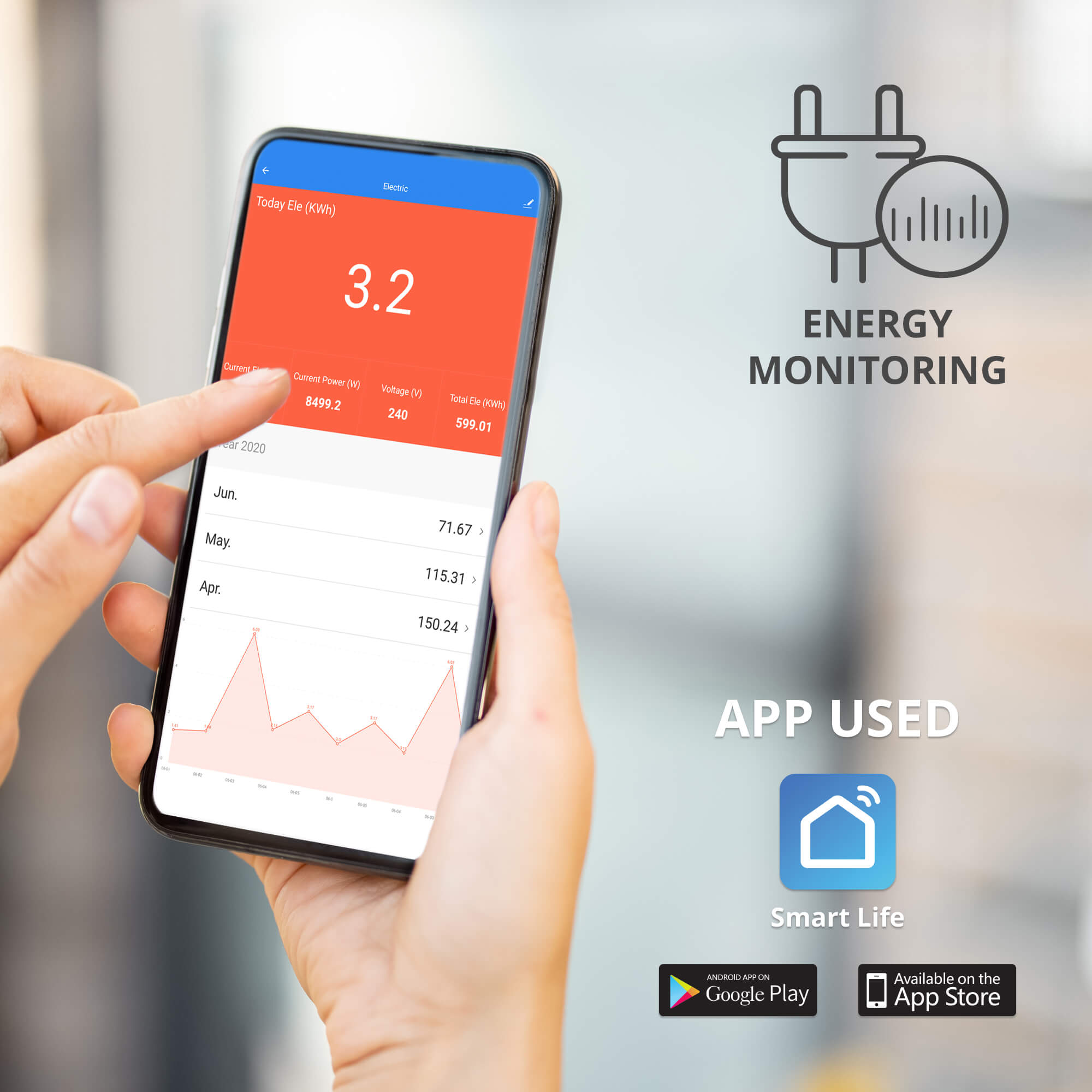 Enchufe Inteligente Omnia WiFi