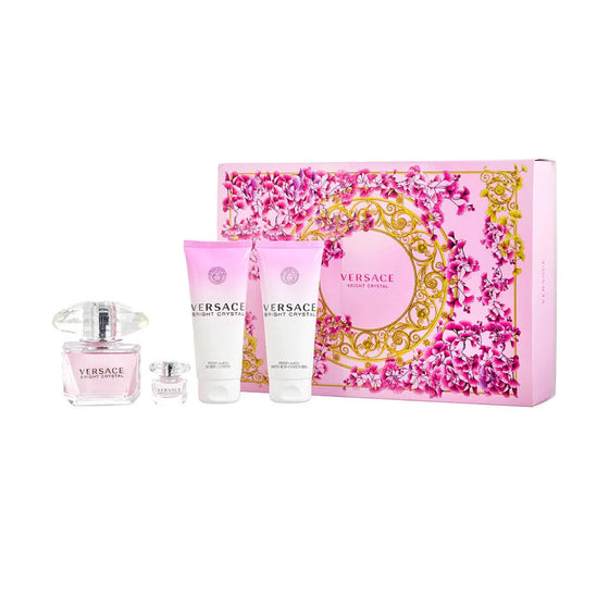 Bright Crystal VERSACE EDP Estuche 4 PCS ♀ - 100 ml