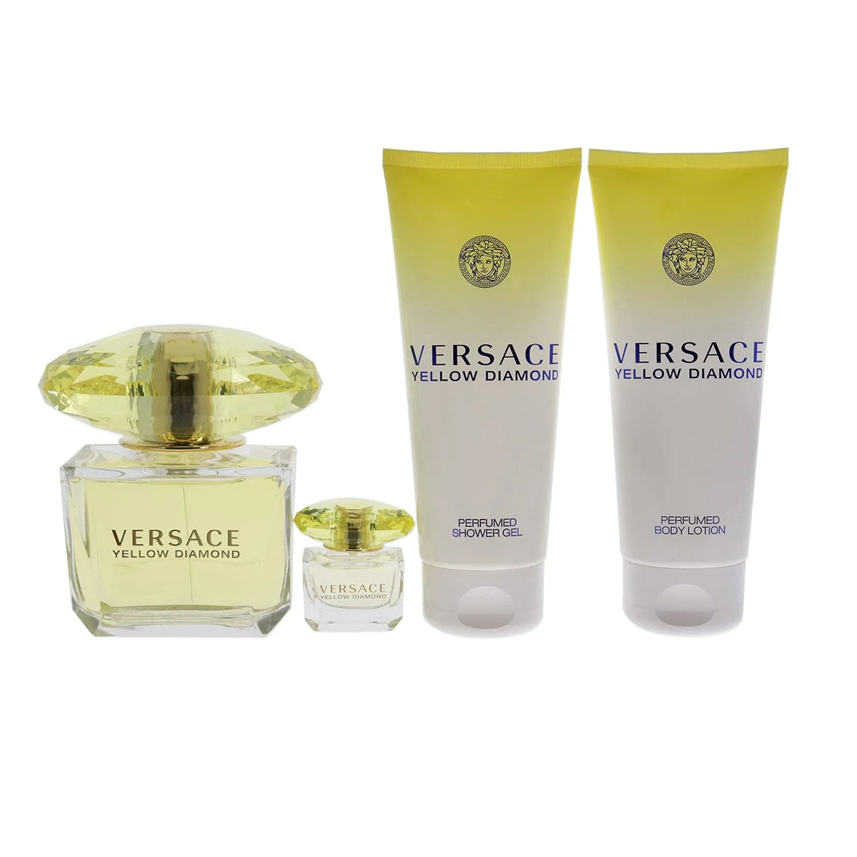 Yellow Diamond VERSACE EDT Estuche 4 PCS ♀ - 100 ml