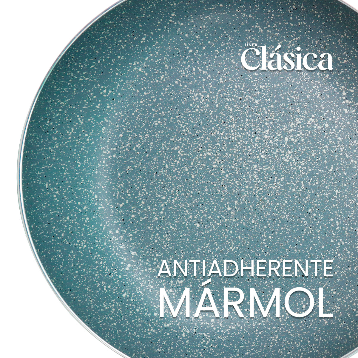Sartén Monix Inducción Clásica Mármol Verde-28cm