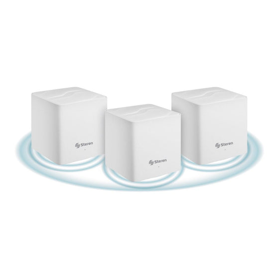 Sistema Smart WiFi Steren 6 MESH Triple - AX1500