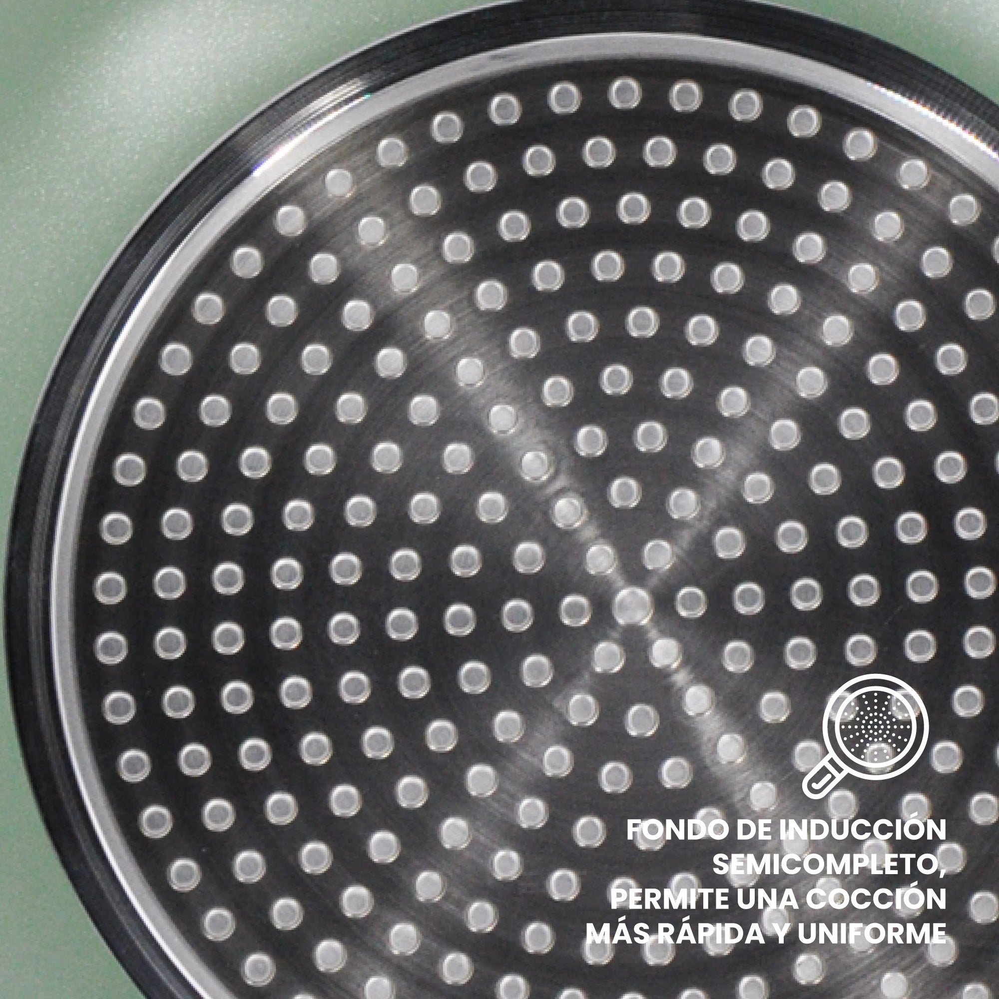 Sartén Monix Inducción Clásica Mármol Verde-28cm