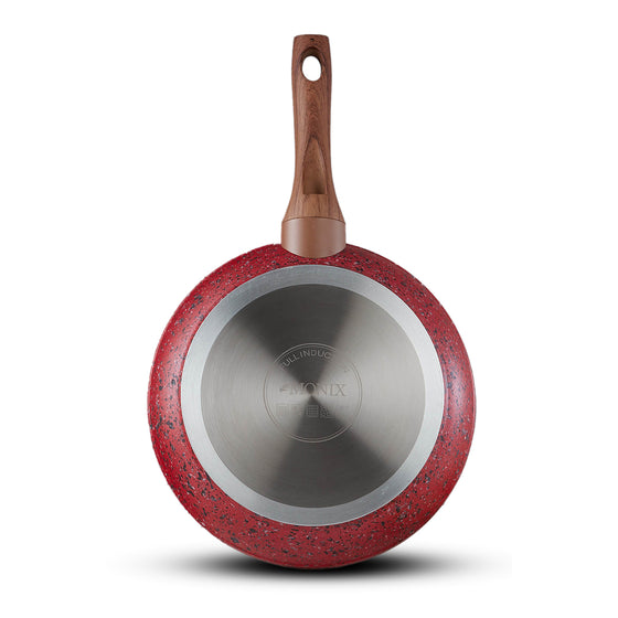 Sartén  Monix Granito Rojo - 20 cm