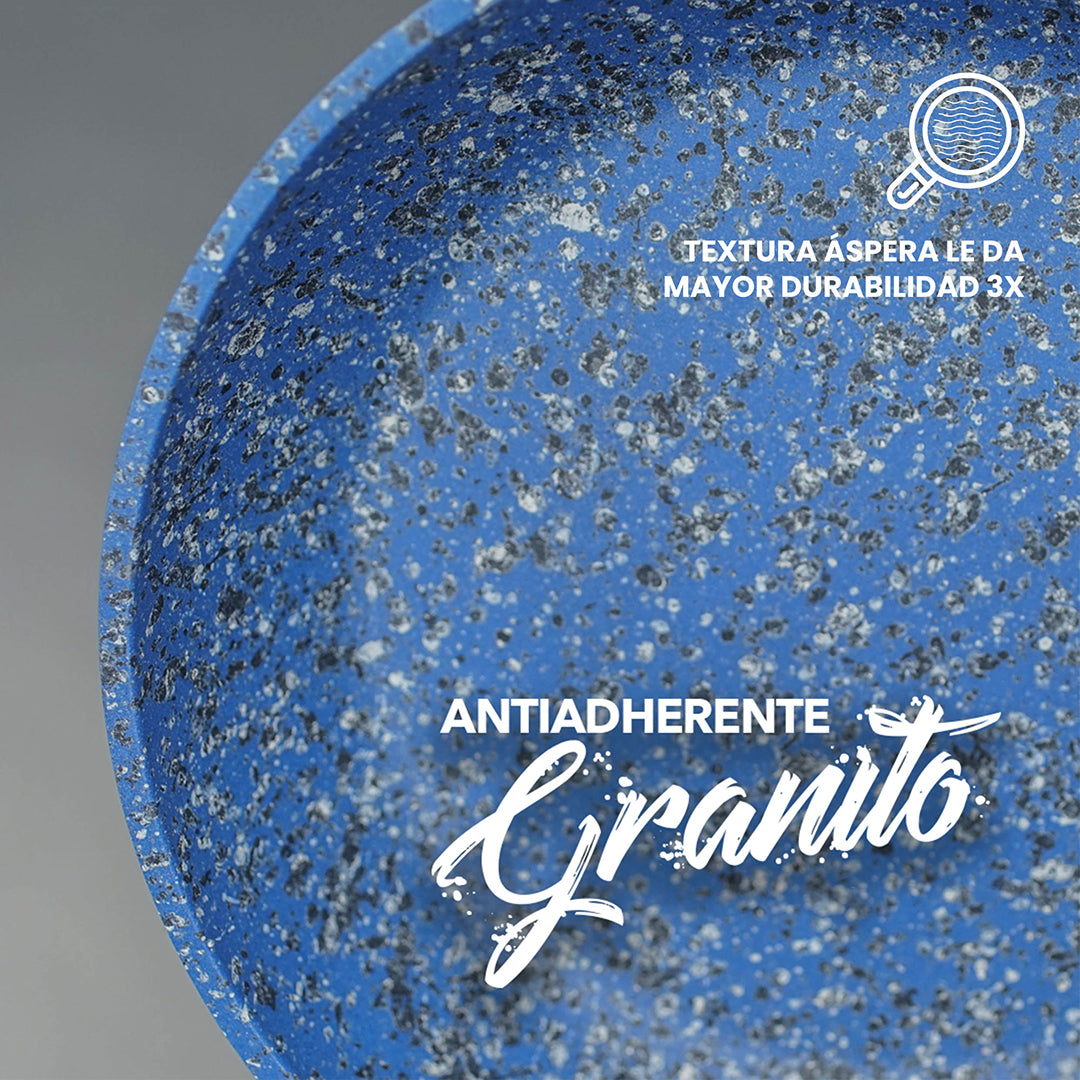 Sartén Monix  Granito Azul - 28cm
