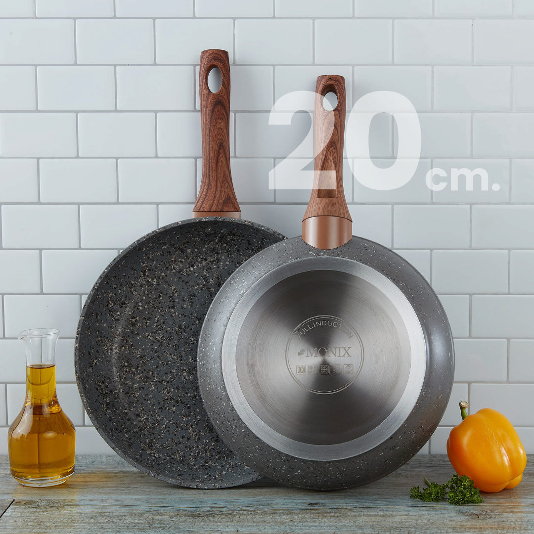Sartén Monix Granito Gris - 20 cm