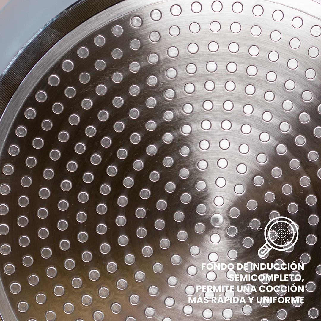 Sartén Monix Mármol Gris - 28 cm