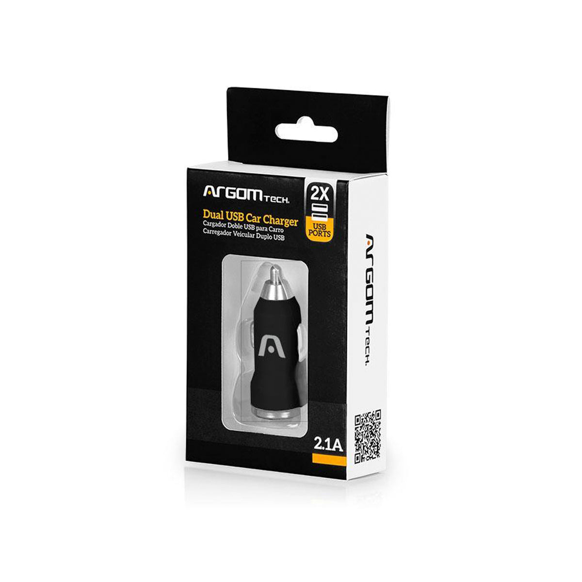 Cargador Doble USB para Automovil Argom