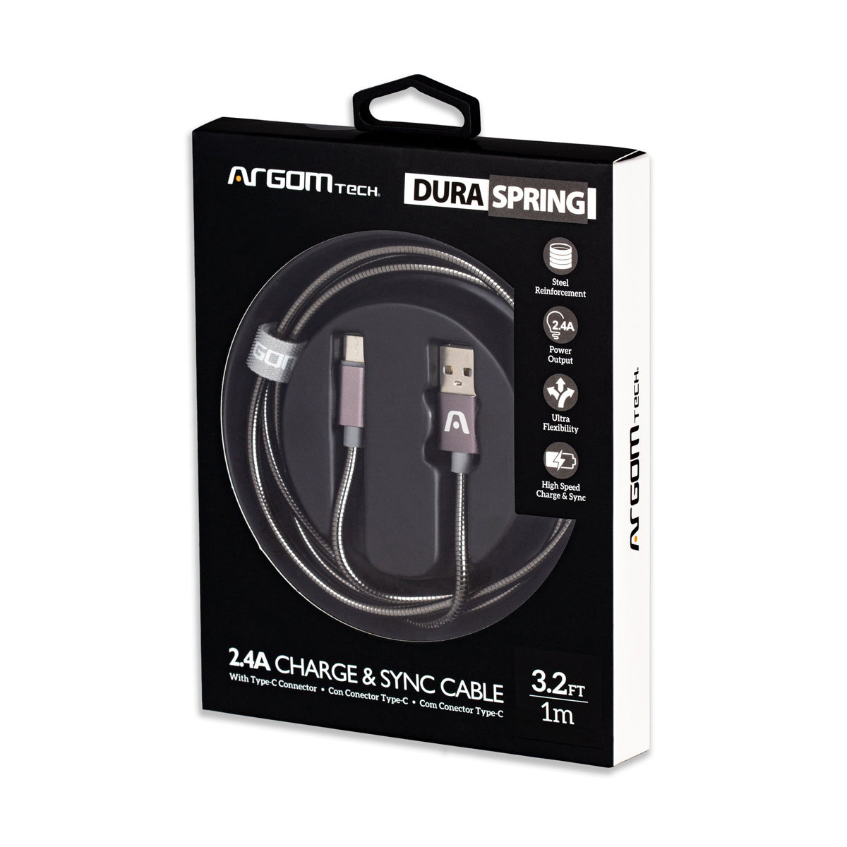 Cable Acero USB-C Argom