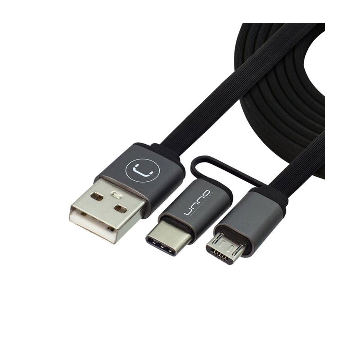 Cable 2 en 1 USB-C a MicroUSB Unno