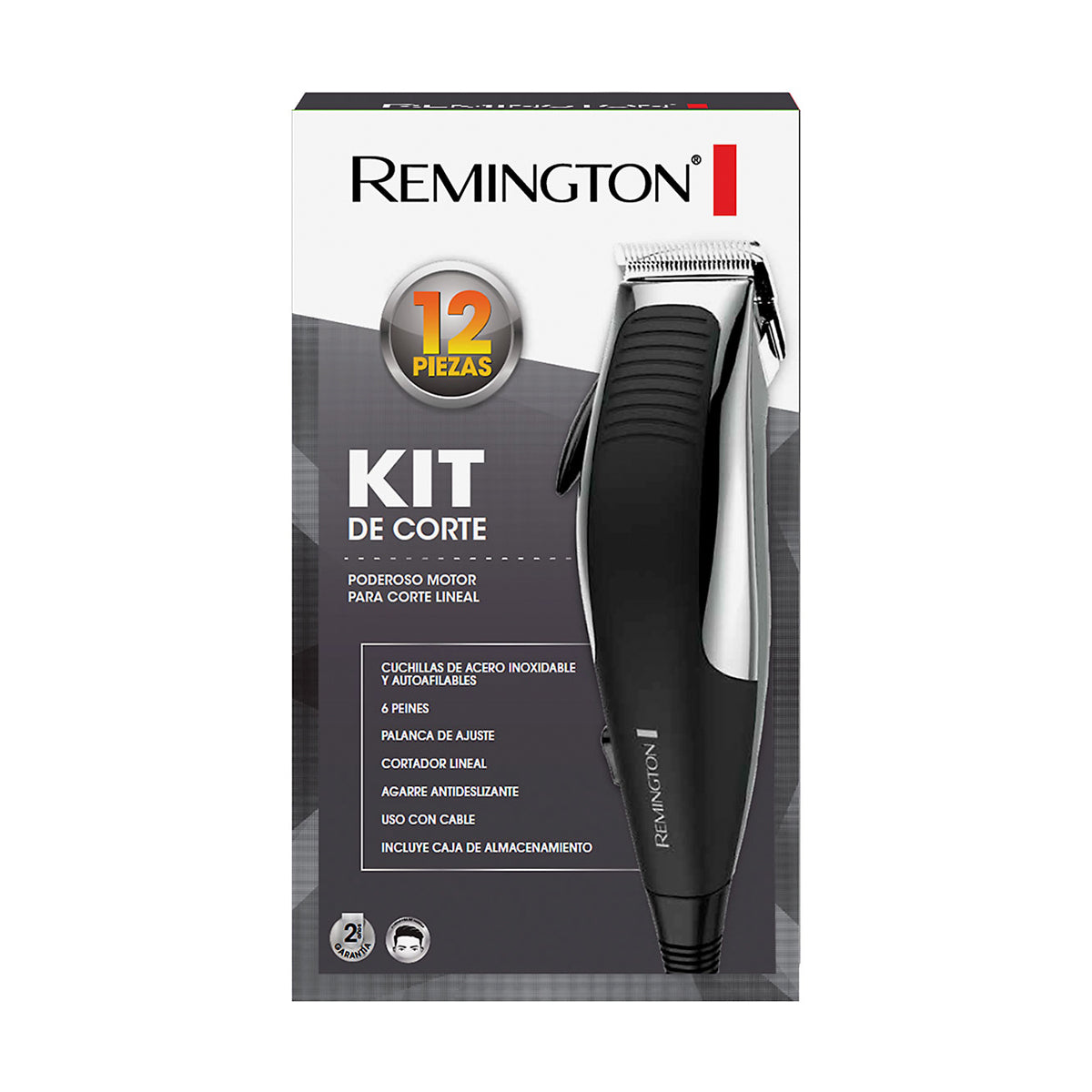 Cortadora de cabello 12 piezas Remington