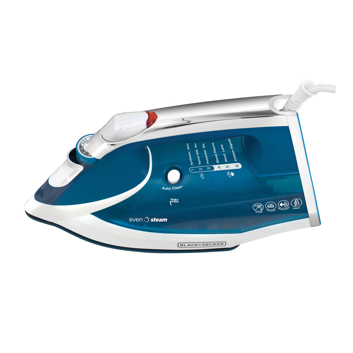 Plancha Vapor EvenSteam Black Decker