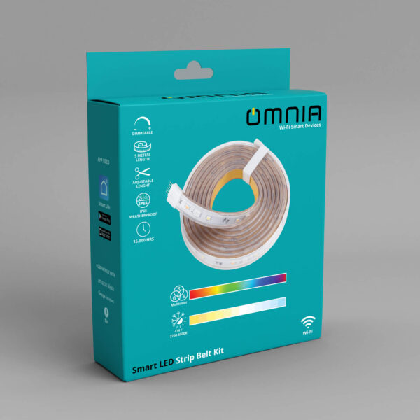 Tira Led Omnia RGB+CW Inteligente WiFi  - 5m