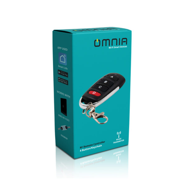 Control Remoto Omnia de Llavero RF