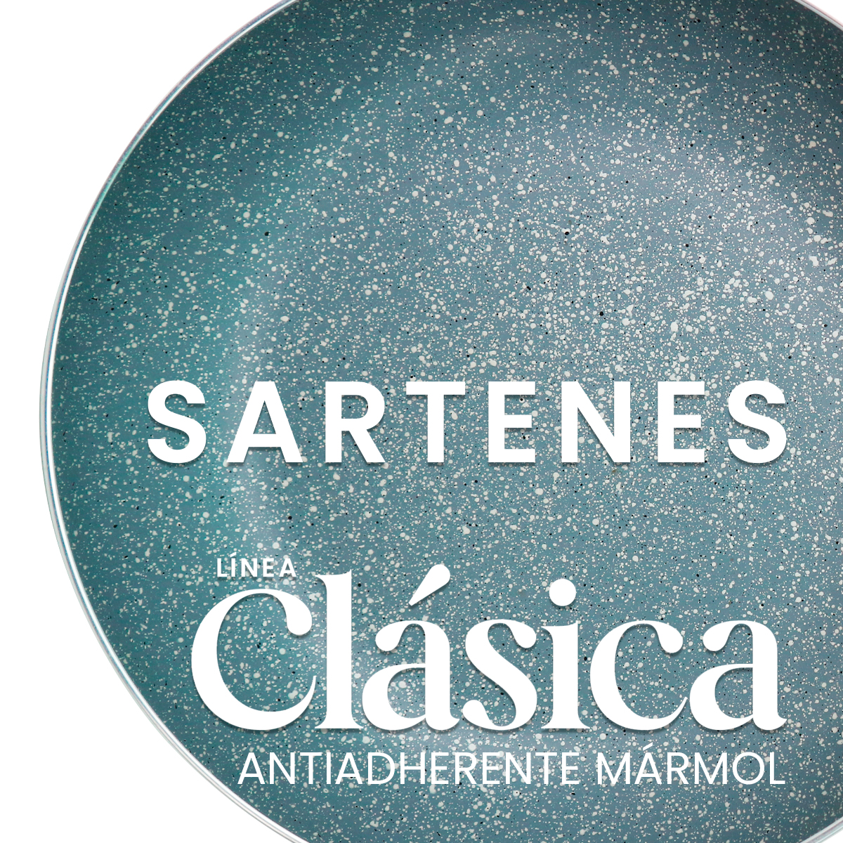 Sartenes Monix Clásica Antiadherentes mármol