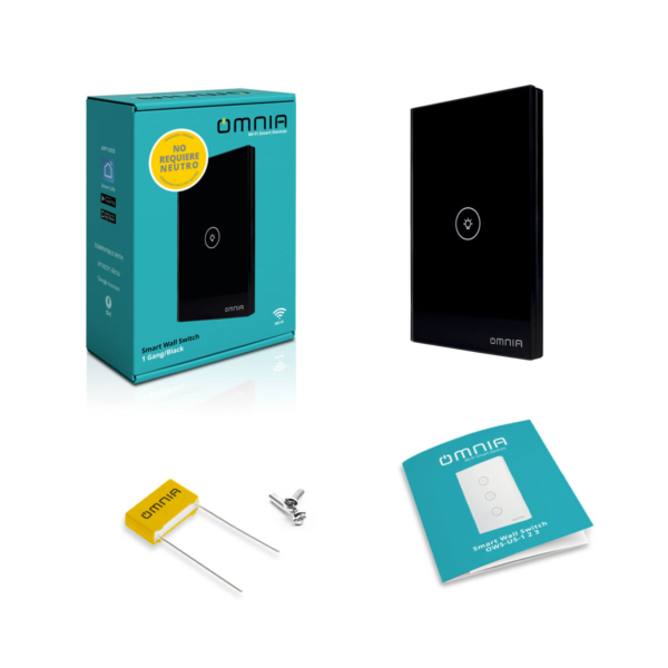 Apagador Inteligente Omnia híbrido WiFi/RF 1 Vía - Image 6