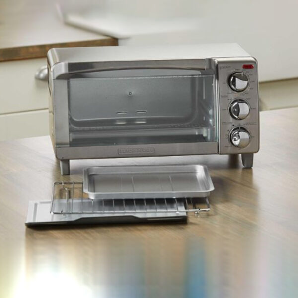 Horno Tostador Black + Decker de Convección 4 funciones- 1150 W - Image 3