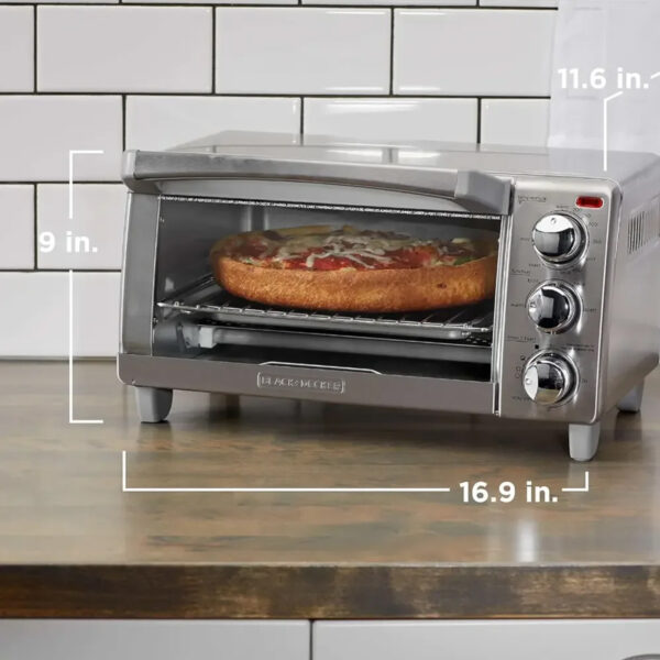 Horno Tostador Black + Decker de Convección 4 funciones- 1150 W - Image 6
