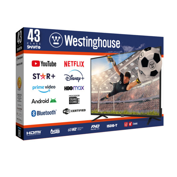 Pantalla Westinghouse LED Smart FHD Android- 43" - Image 8