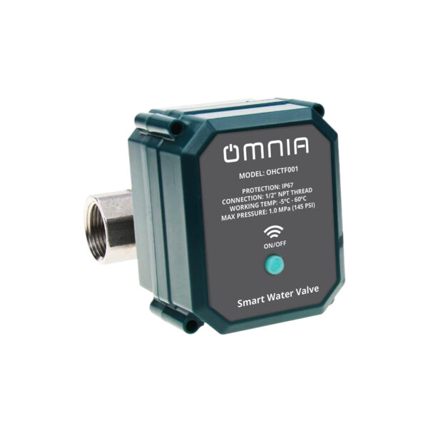 Válvula de agua OMNIA motorizada SMART  WiFi - 145PSI